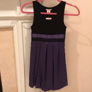 Nicole Miller purple girls dress